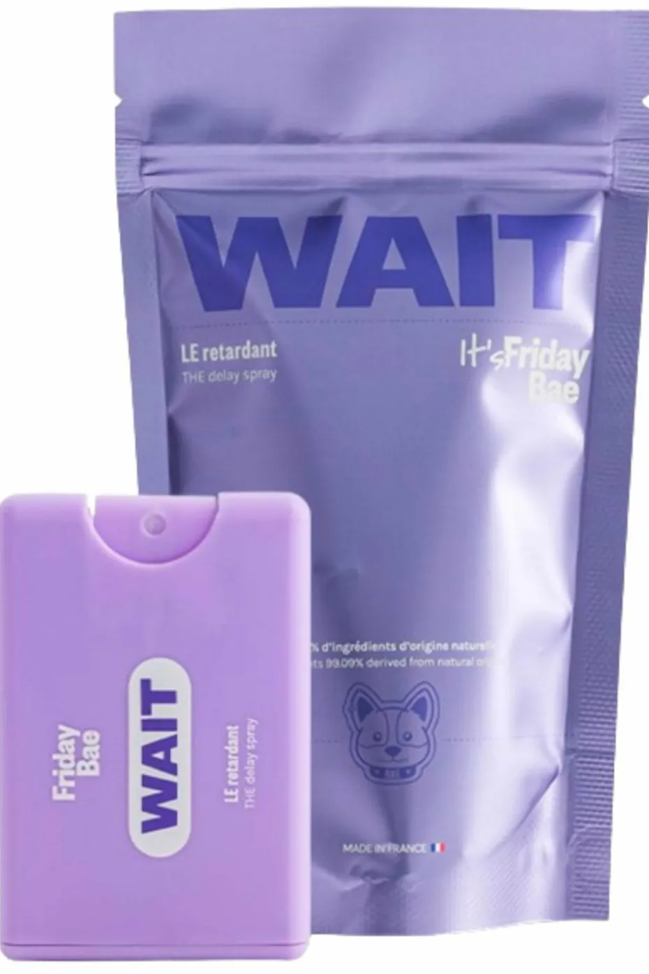 Spray retardant pour homme