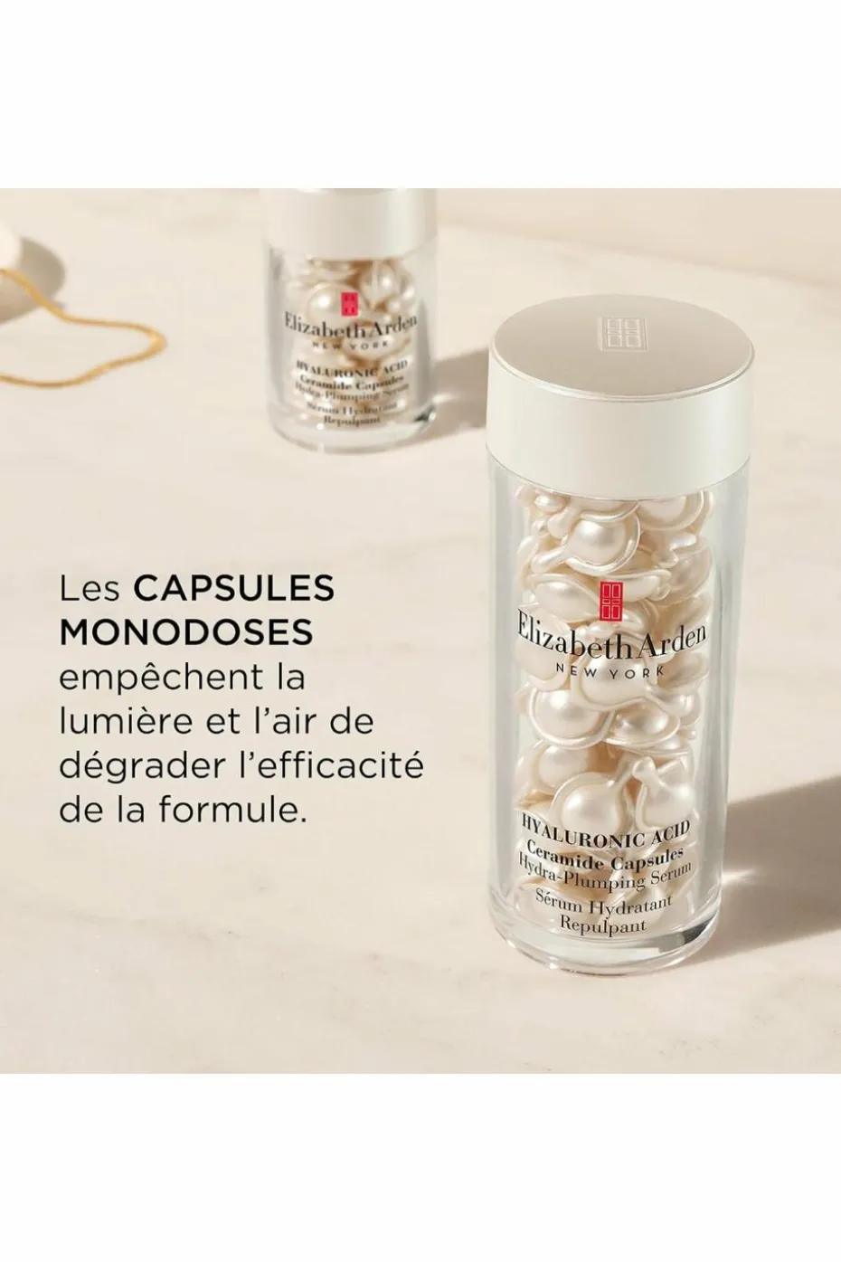 Sérum en capsules hydratant et repulpant Hyaluronic Acid