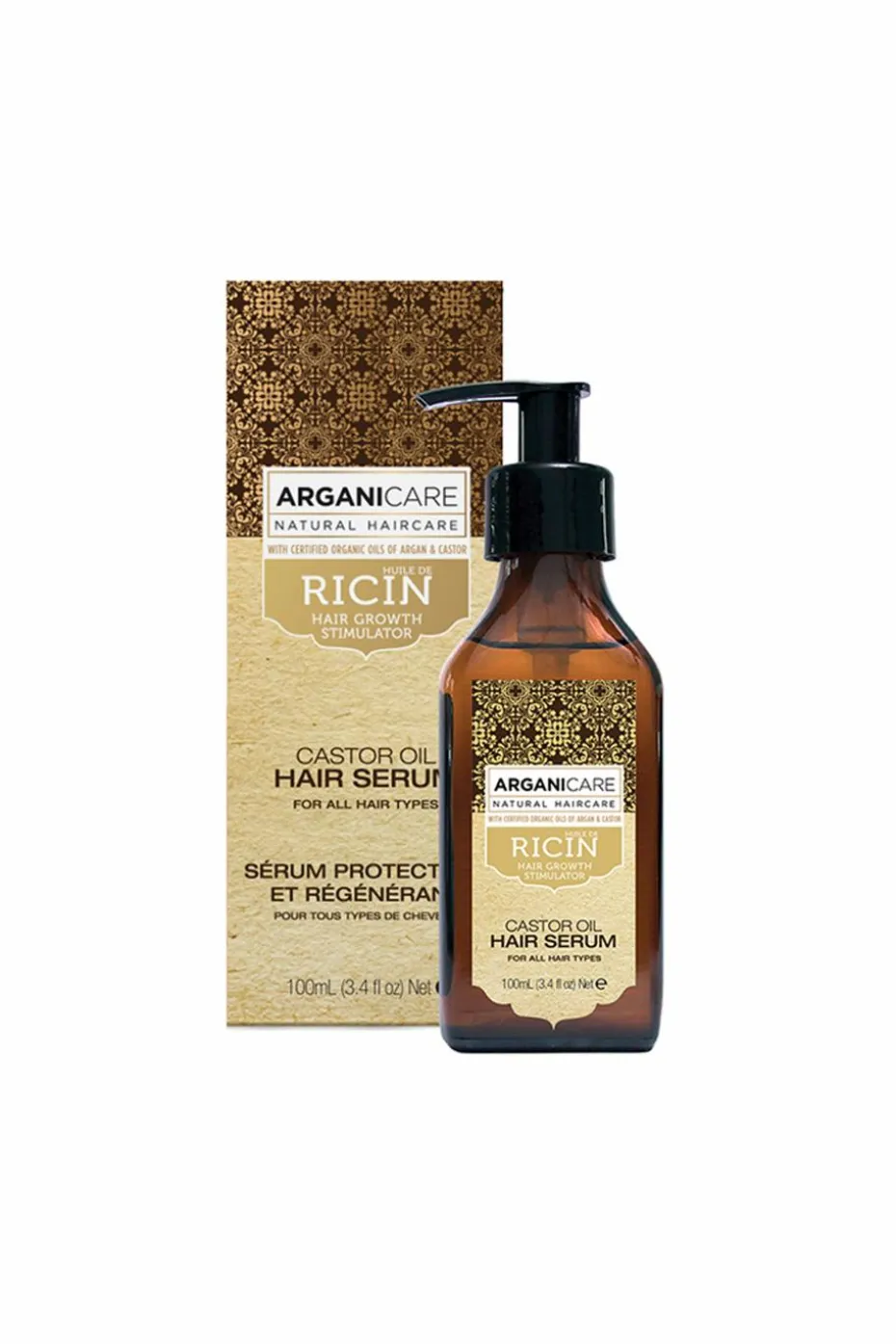 Sérum protecteur à l’huile de Ricin Bio