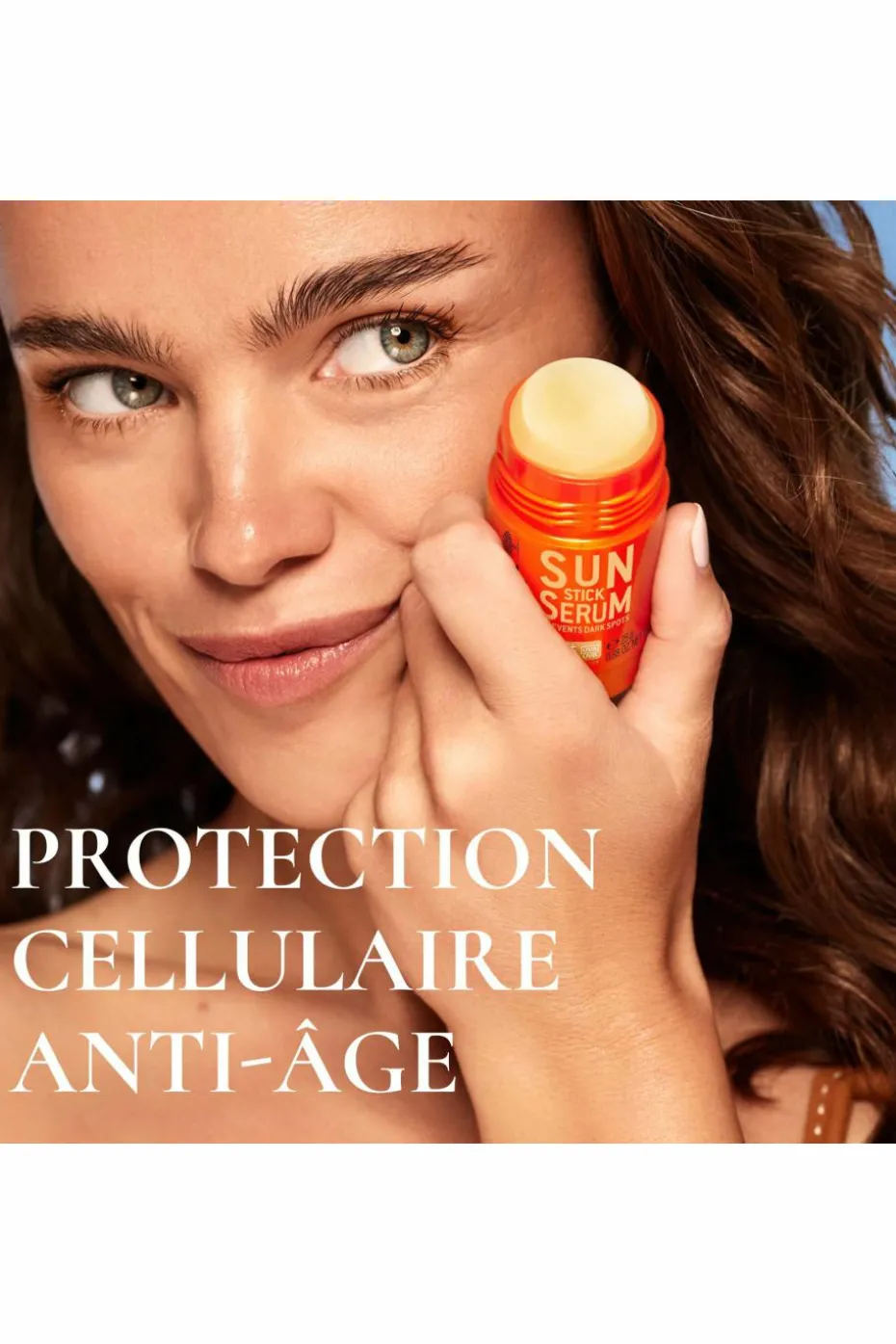 Sérum-en-stick solaire SPF50+
