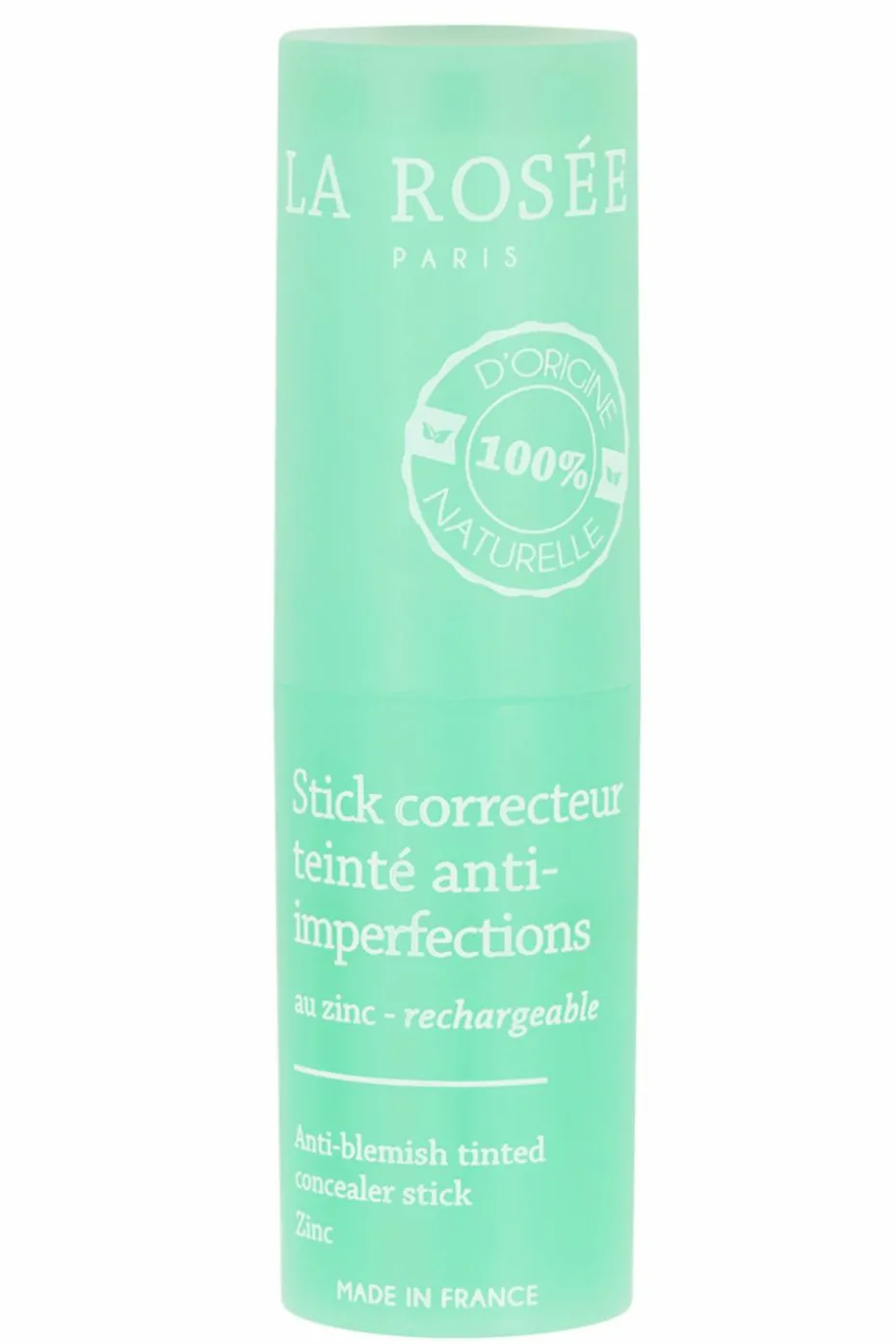 Stick correcteur teinté anti-imperfections au zinc rechargeable