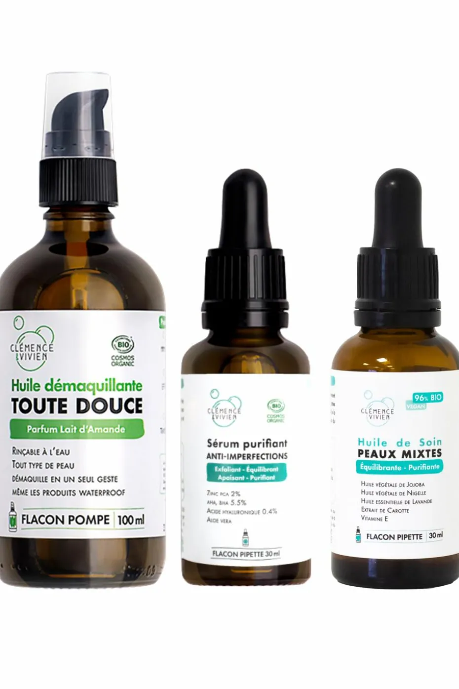 Trio anti-imperfections