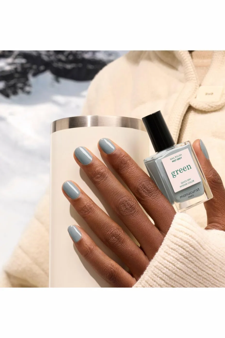 Vernis Green Les marrons, gris et noirs