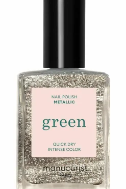 Vernis green Les paillettés