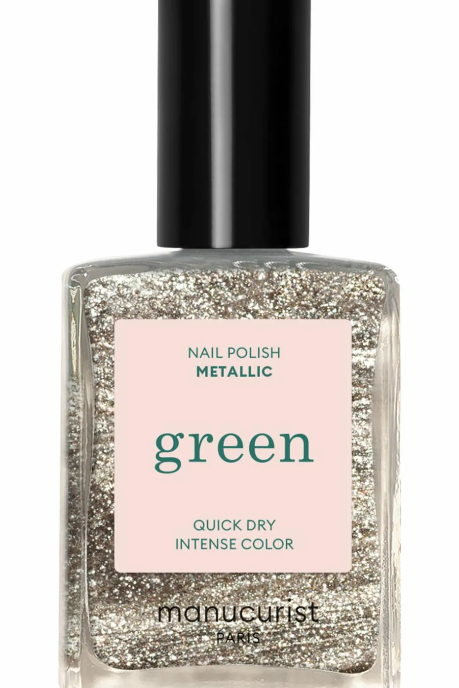 Vernis green Les paillettés