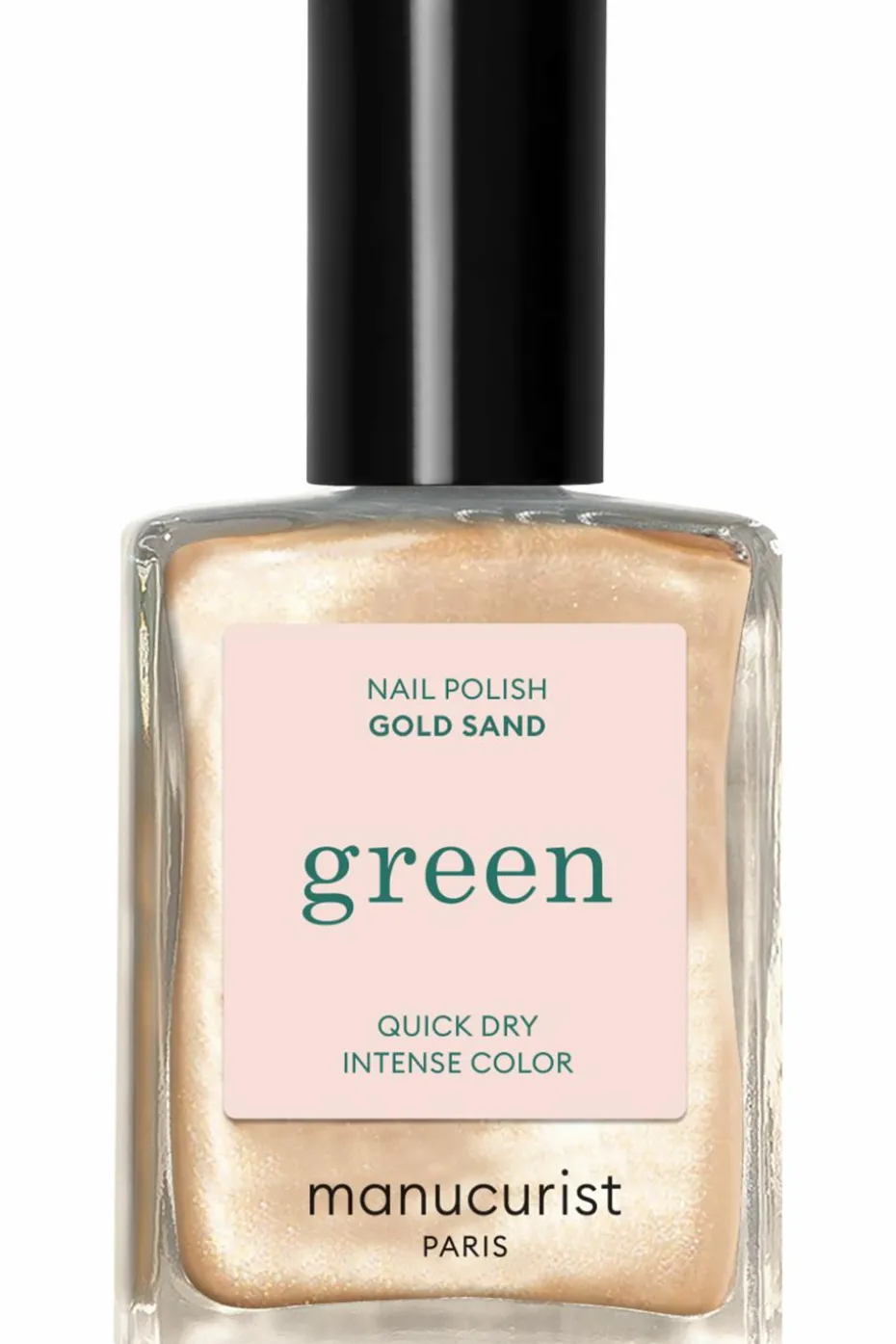 Vernis green Les paillettés