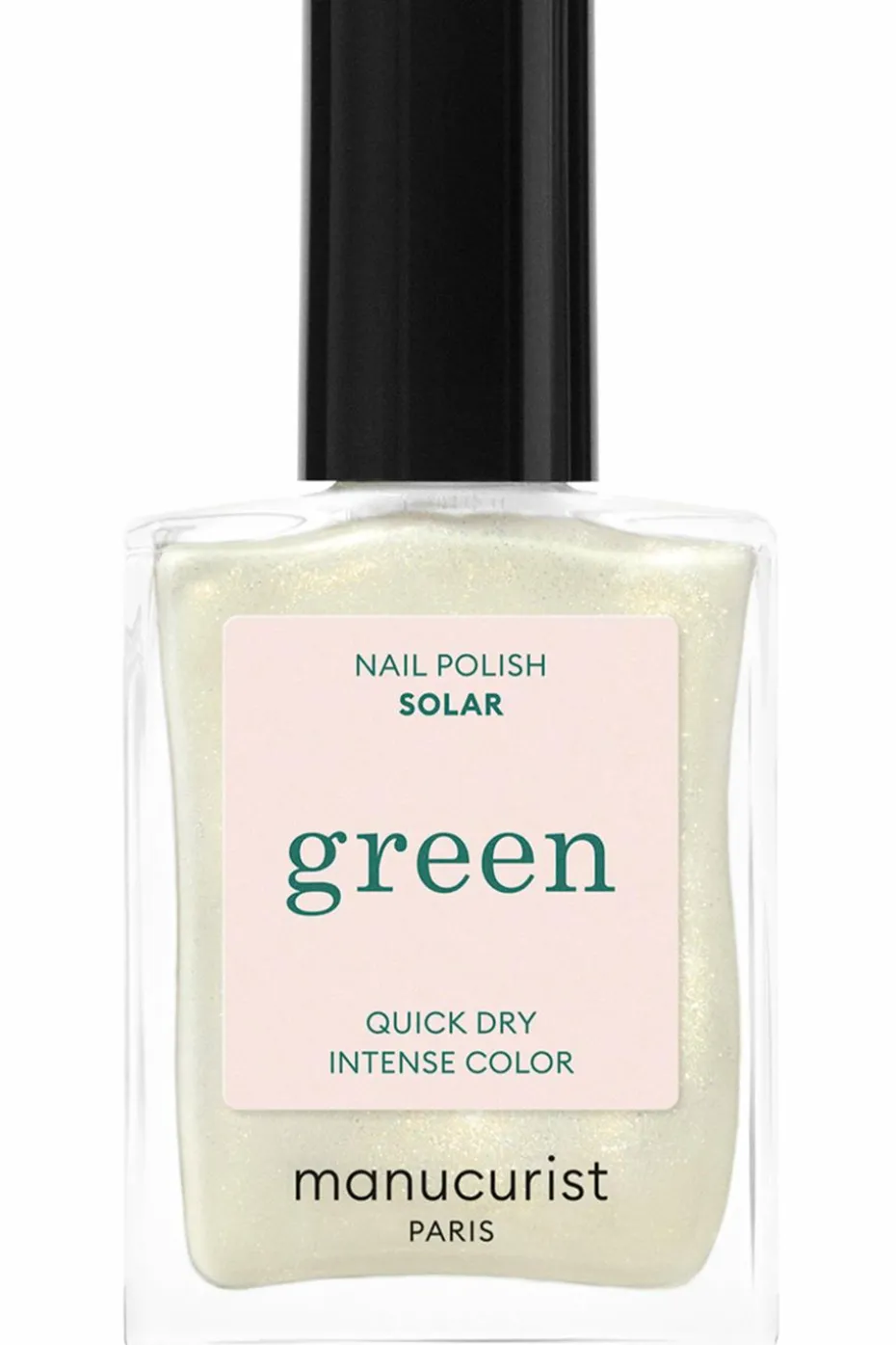 Vernis green Les paillettés