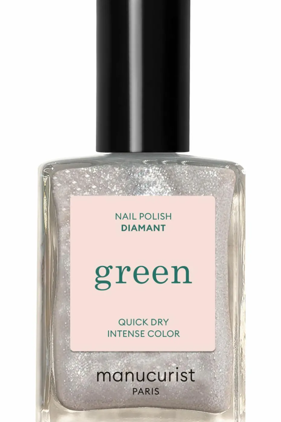 Vernis green Les paillettés