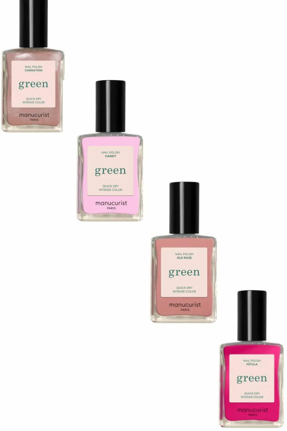 Vernis green Les roses