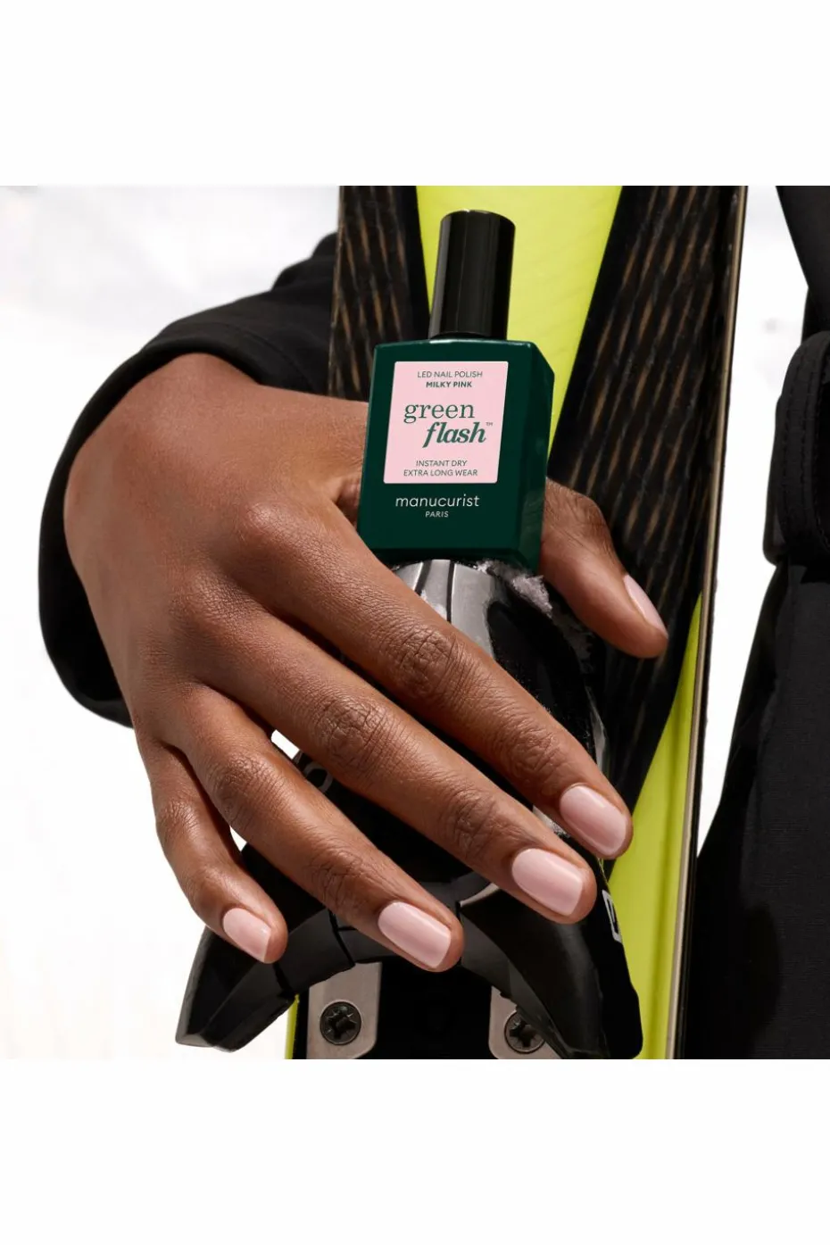 Vernis semi-permanent Green Flash Les roses