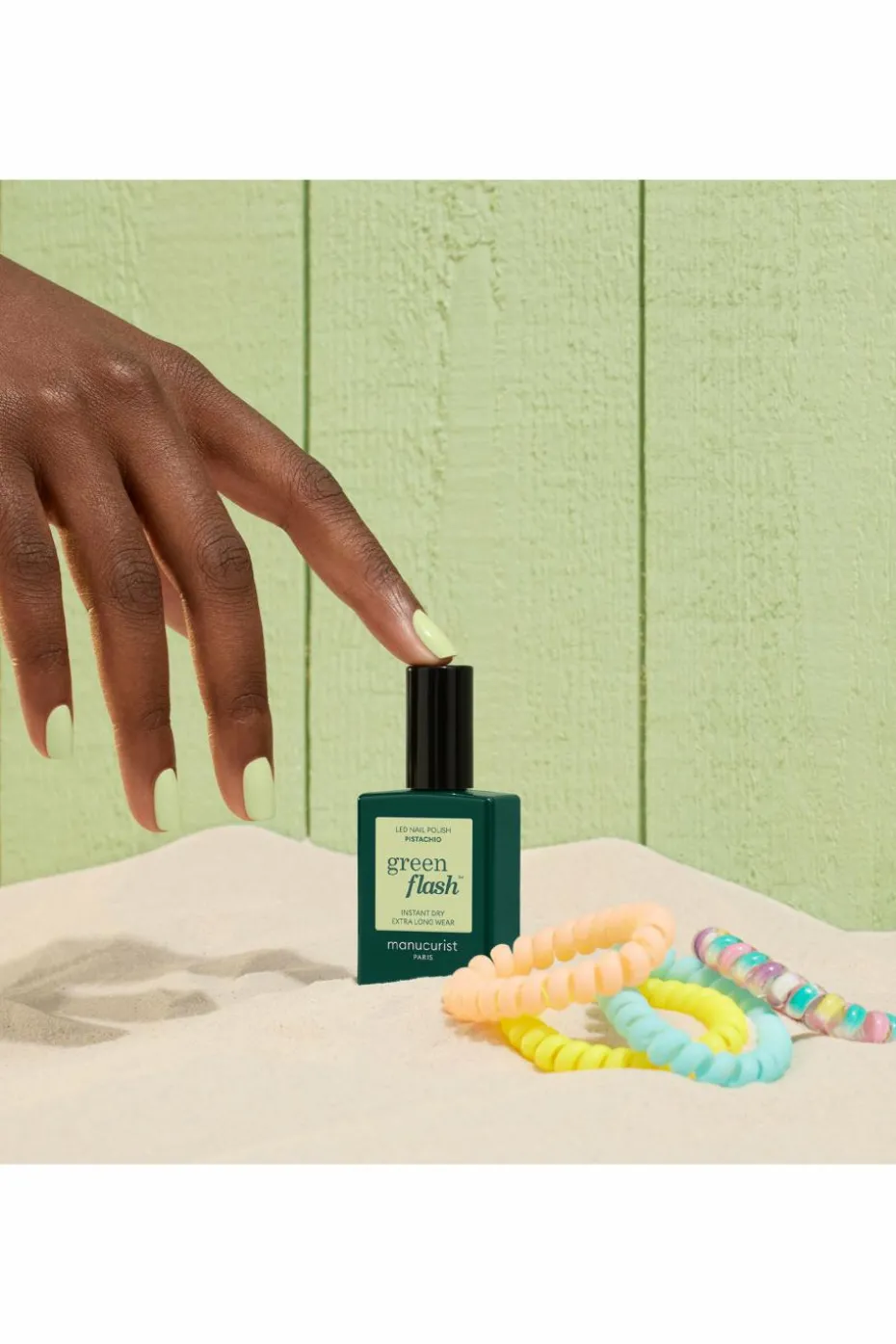 Vernis semi-permanent Green Flash Les verts